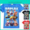 Яркая игровая футболка с персонажем Roblox для детей из удобного хлопка
