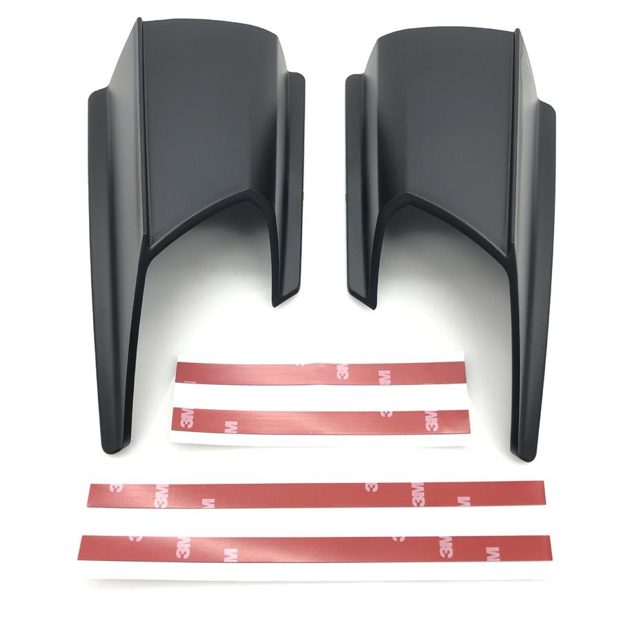 Универсальный черный мотоциклетный левый правый передний пневматический обтекатель, наконечник крыла, защитный протектор