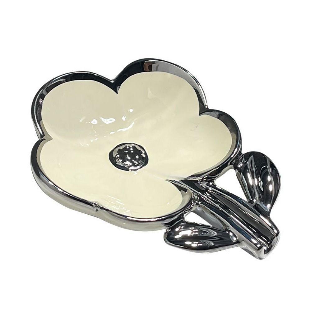 Роскошная мыльница в форме цветка, самоосушающаяся мыльница, креативный держатель для мыла в ванной комнате, кухня