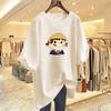 Cotton Cartoon Printed Short-sleeved T-shirt Women's Summer New Loose Top Versatile