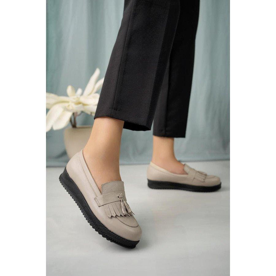 Женская повседневная обувь из натуральной кожи Мокасины