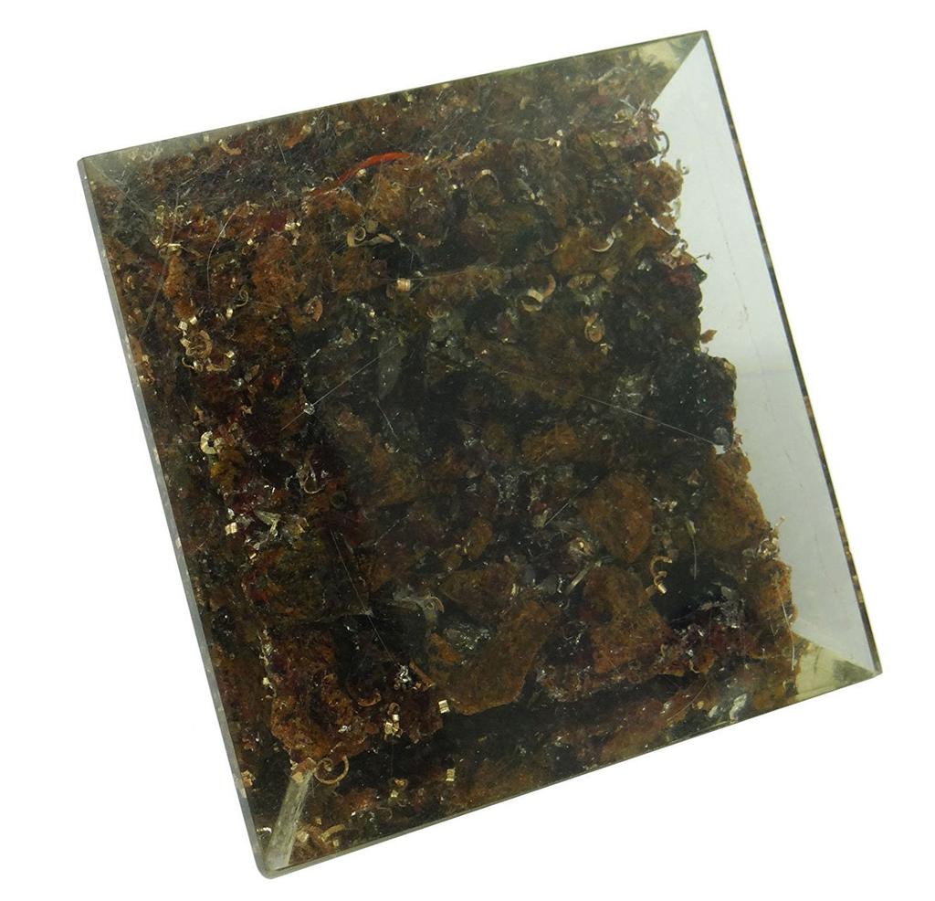 Harmonize Обсидиан красного дерева Пирамида Рекки Исцеляющий кристалл Чакра Балансирующая терапия Энергия