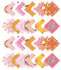 Print  Precut 5-inch Cotton  Fabric  Quilting  Squares  Charm Pack DIY Patchwork Sewing Craft-