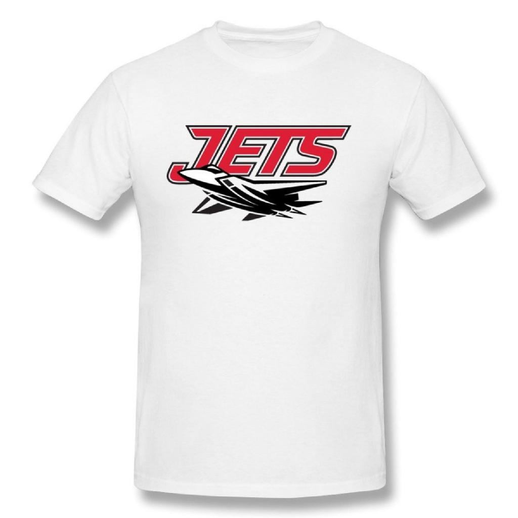 XiangXiangli Mens Northern Oklahoma College Jets 100% Cotton T Shirts XL White