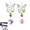 Mother's Day Present Gifts Butterfly Crystal Suncatcher Gifts for Mom Mummy from Daughter Son Ideal Mother Gifts On Her Birthday Valentines Christmas