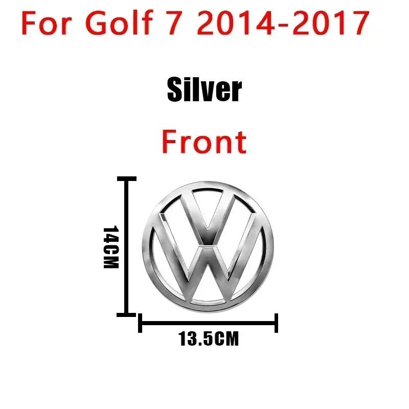 1Pcs 3D ABS Car Rear Trunk Emblem Badge Logo For Volkswagen VW Golf 7 7.5 MK7 MK7.5 GTI GTD R Rline Replacement Auto Accessories 21G