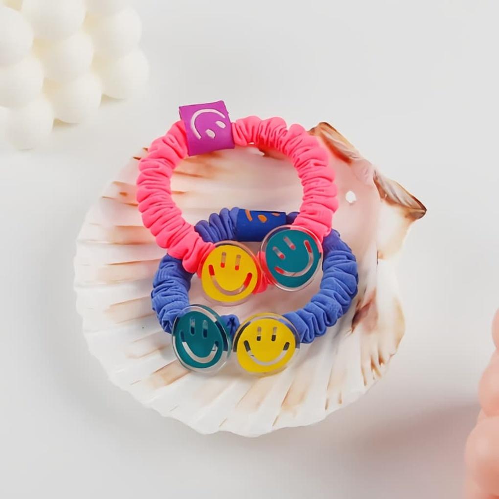 Women's Daily Unique Color Smile Hair Band