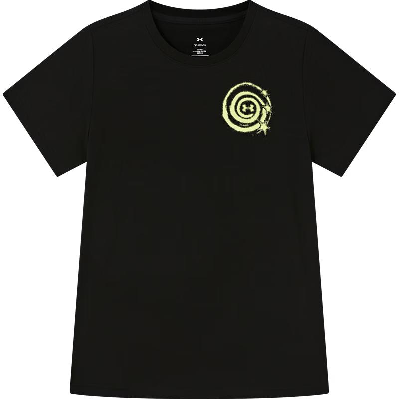 Under Armour Kids' Short-Sleeve Cotton-Feel Breathable T-Shirt