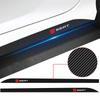 2pcs Carbon Car Door Side Skirt Sill Stripe Sticker Decals Styling for Toledo Cordoba MK3 Leon FR 5 6 MII Altea 5F Ibiza Alhambra