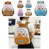 Adorable Toddler School Bag With Cartoon Capybara Pattern And Airflow Design For Kindergarten