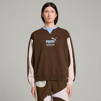 Puma X Kid Super Crew эспрессо коричневый 626700 65