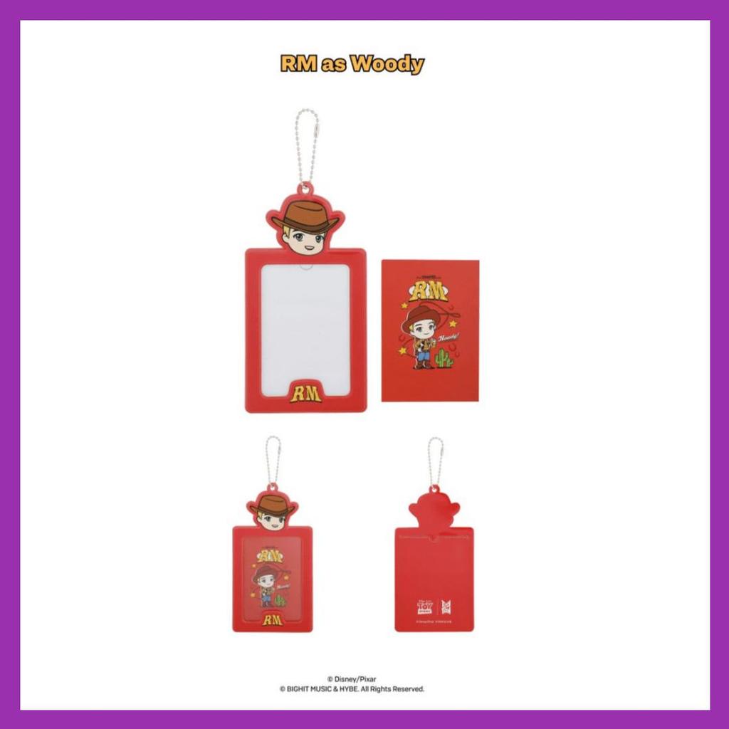 [BTS x TOY STORY] Мини-брелок для карточек с фотографией