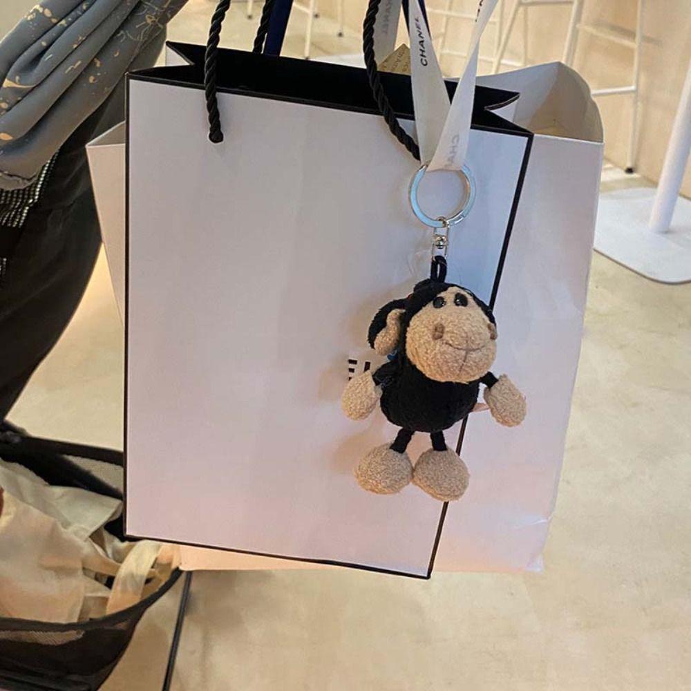 Мультяшный кулон Альпака Плюшевый брелок Плюшевый брелок Альпака Мягкий набивной кулон Брелок Овечка
