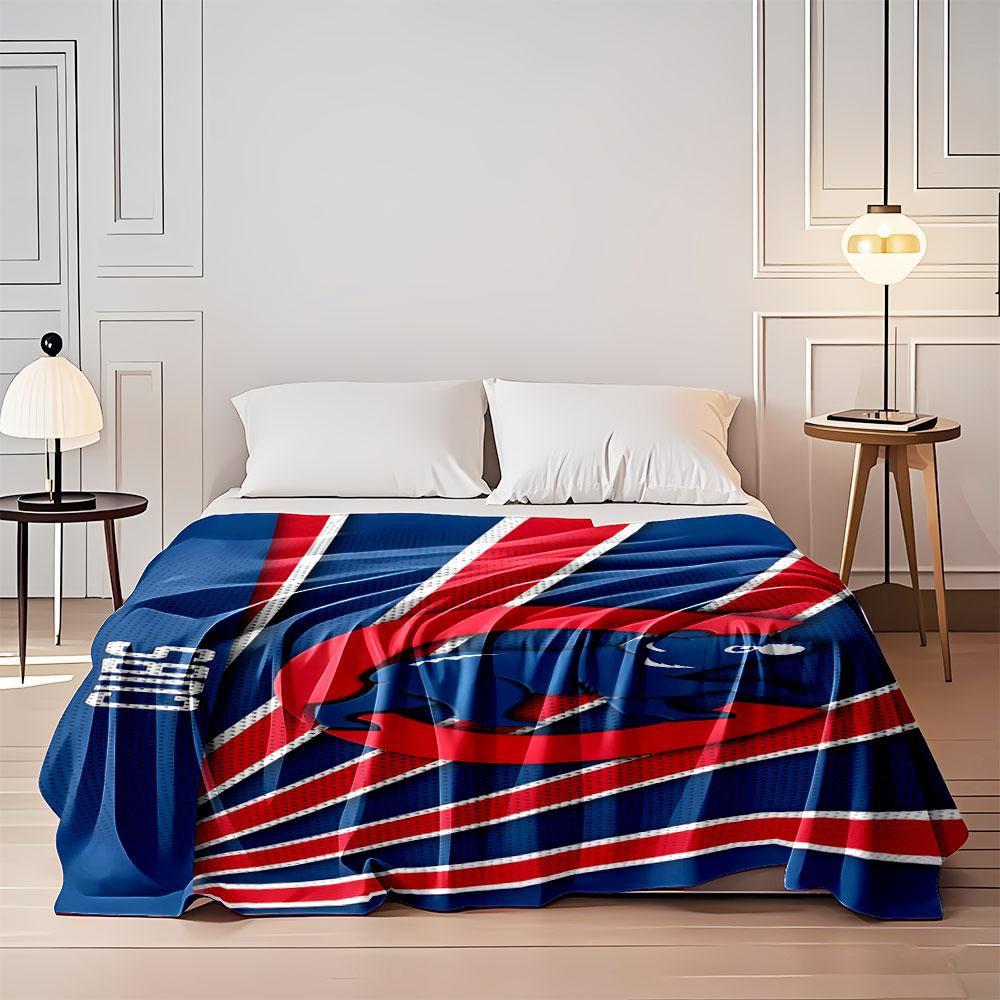 Chicago Cubs Logo Blanket print blanket soft and cozy perfect for the living room bed sofa or a nap,gift