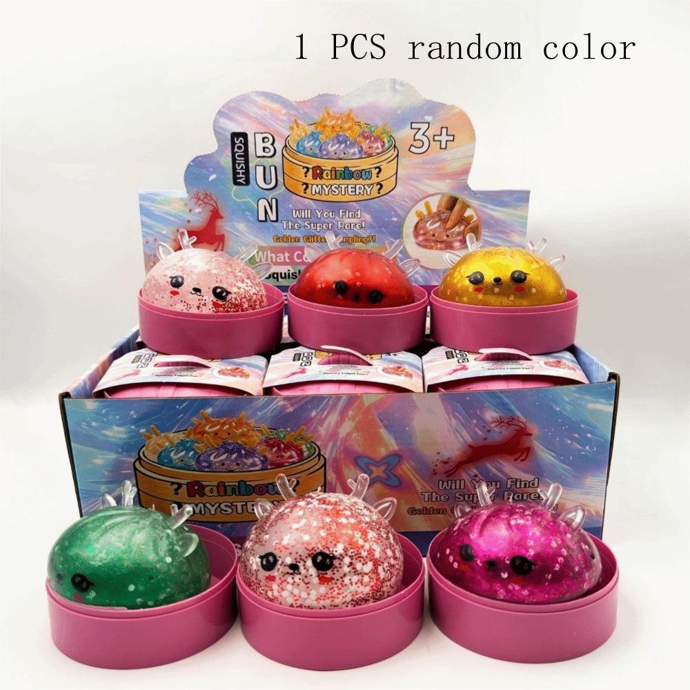 Realistic Dumpling Squeeze Toy Soft Reduce Pressure Toy Random Dumpling Squishy Toy Sensory Play