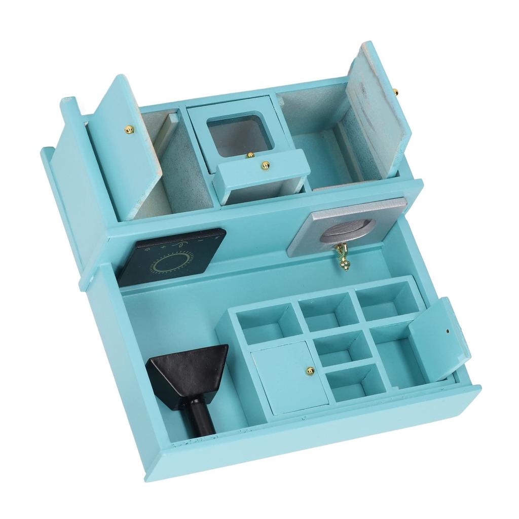 Кукольный домик игрушечная кухня миниатюрный игрушечный набор для кухни имитация своими руками 112