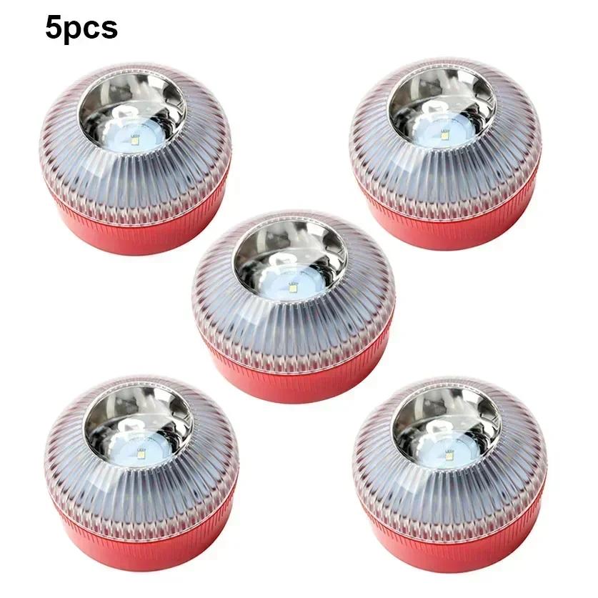 Новейший портативный аварийный автомобильный маячок оранжевый/синий/красный магнитно-индукционный стробоскопический водонепроницаемый фонарик