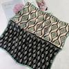 Spring and Autumn New Korean Mulberry Silk Scarf Small Square Scarf Women's Fashion Printing Trend Scarf Silk Long Square Scarf