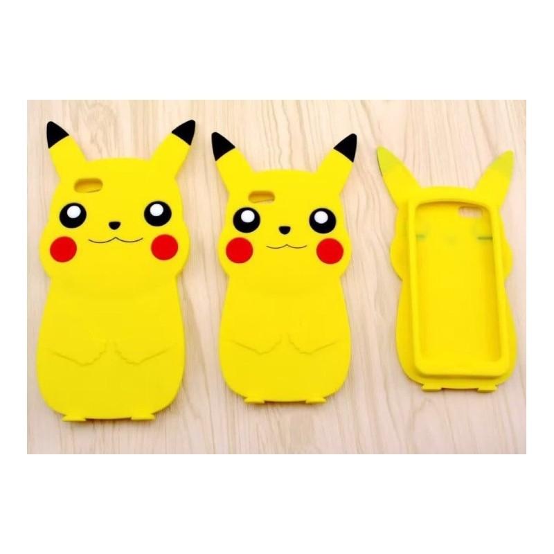Pikachu Silicone Phone Case For Iphone 5 6 Plus With Drop Protection And Stress Relief