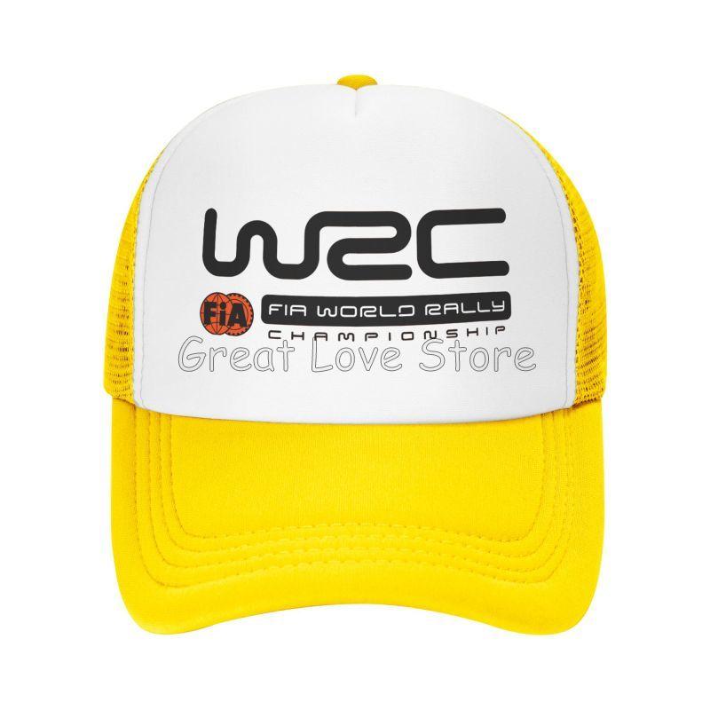 Сетчатая бейсболка WRC World Rally Championship для активного отдыха, гонок на раллийных автомобилях, с застежкой snapback, летняя, дышащая, с козырьком