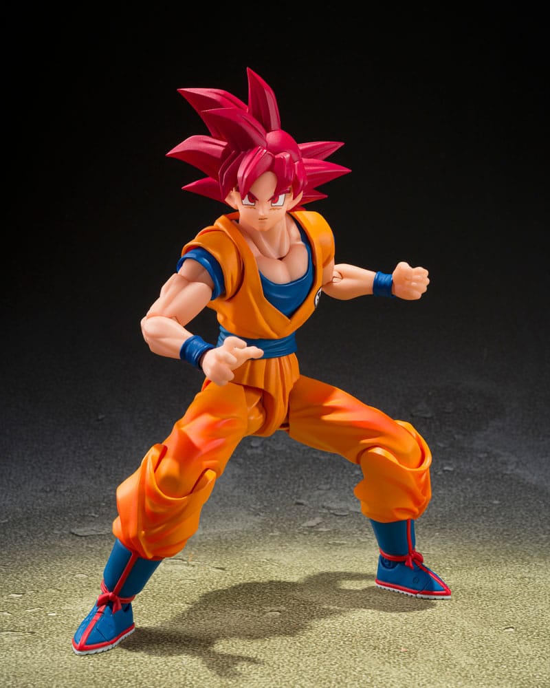 Bandai Tamashii Nations .H. Figuarts Dragon Ball Super - Ssg Son Goku - God Aura