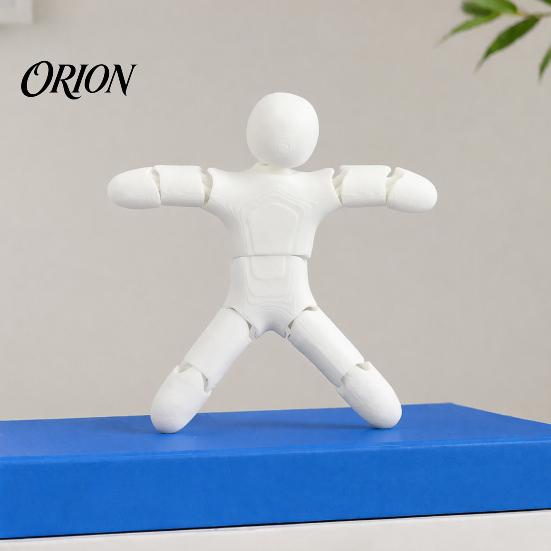 Ручной Фиджет-инструмент, 3D-печатная шарнирная фигурка, Подвижные суставы, Компактная игрушка-антистресс, Робот для снятия стресса для детей и взрослых,