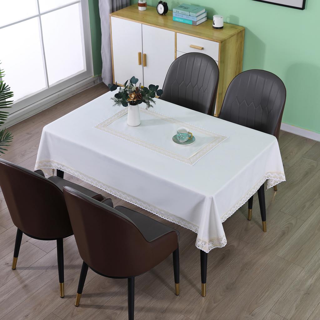 Хлопковая скатерть, современная простая скатерть для обеденного стола, стильная бытовая скатерть для чайного стола, скатерть для стола, высококачественная скатерть
