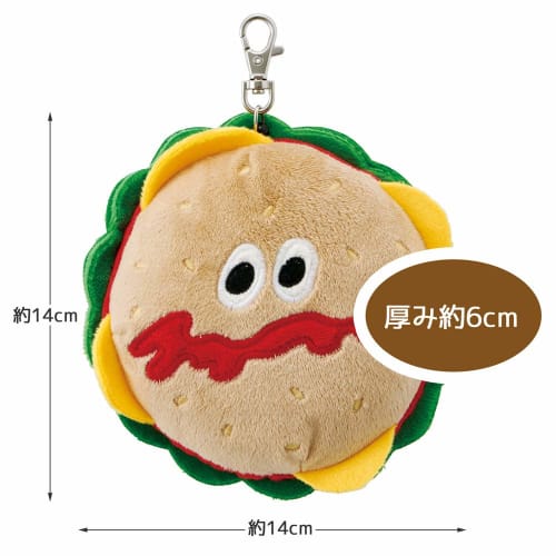 Skater Pass Case with Reel Pouch Commuter Holder Burger Concs Burger PASC1