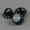 2Pcs Plastic St Guitar Knobs 2T1V Volume Tone Control Knobs Top Hat Caps Buttons Electric Guitar Parts
