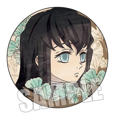 Клинок, рассекающий демонов Kimetsu no Yaiba Аниме Значок-булавка Столпы Синобу Кочо Мицури Канродзи Японский стиль Цветочная брошь Эмаль Металл