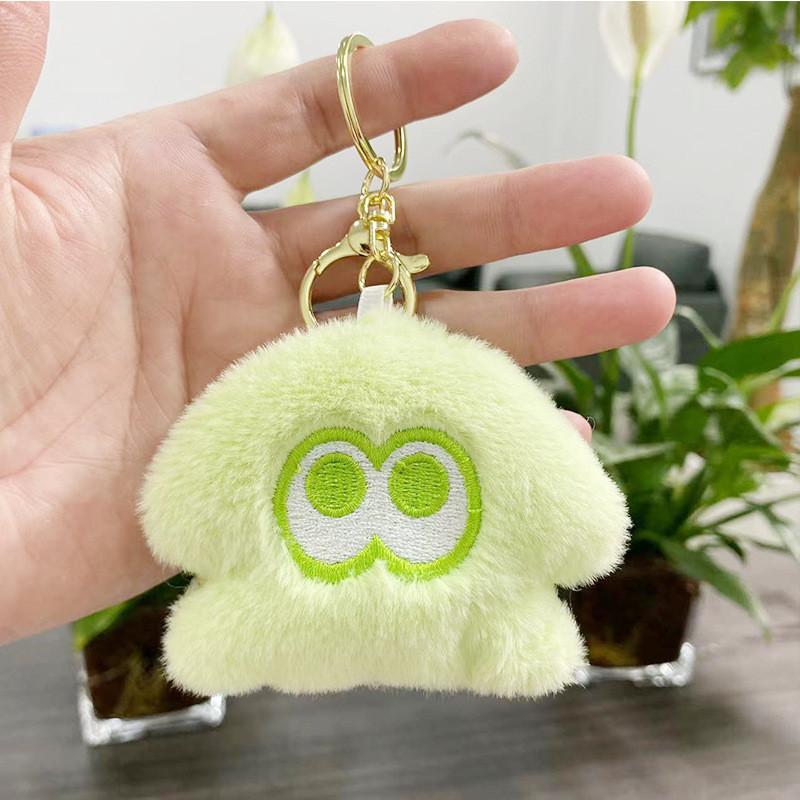 Colorful Squid Plush Keychain With Pp Cotton Filling Charming Backpack Decoration