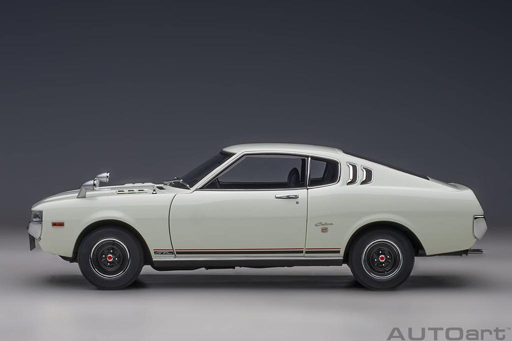 AUTOart Toyota Celica Liftback 2000GT 1973 White Finished Product 1/18 (RA25)