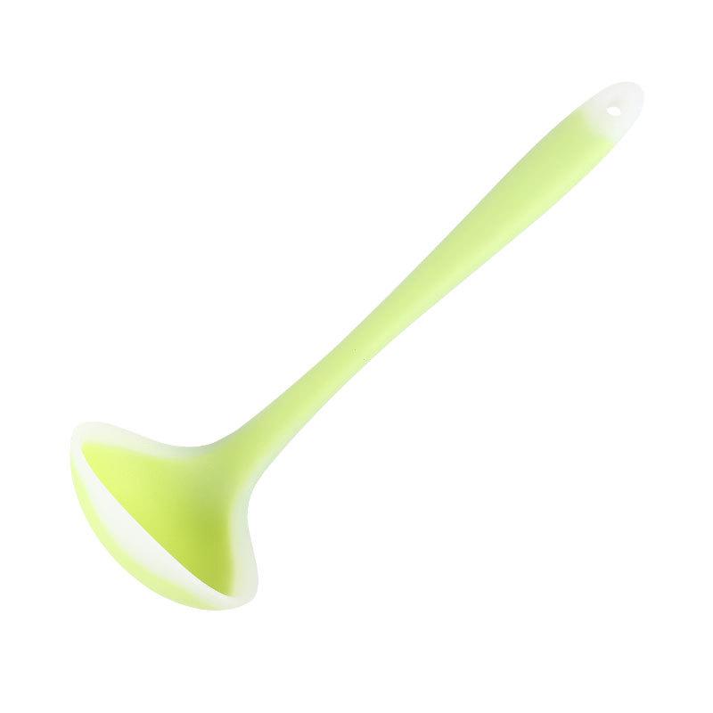 Silicone Non-stick Semi-transparent Baby Food Ladle