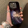 Чехол для телефона Нагито Хаджиме Комахина для iPhone 15,16,12,14,13,17,11,E,Pro,Max,Plus,Air,Mini Черный ТПУ Чехол