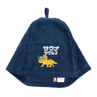 Набор для сауны, Шапка и коврик для сауны, Полотенце Imabari, Saunasaurus Imabari, Складная, Компактная шапка для сауны, Шапка, Полотенце, Аксессуар для сауны, 100% хлопок, Стирка, Lar