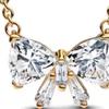 Pandora Starlight Bow Pendant Necklace Women necklace Gold 363508C01