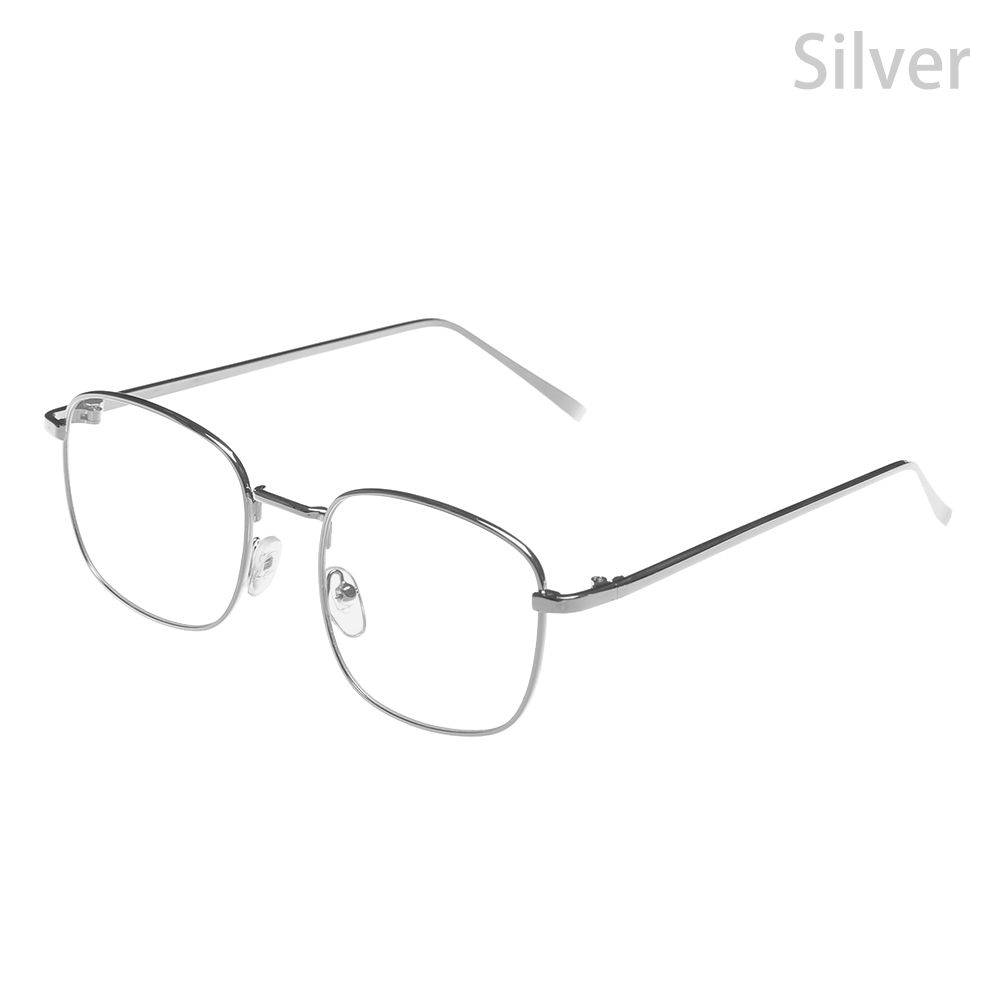 New Fashion Portable Metal Square Glasses Spectacles Optical Glasses Eyeglasses Frame