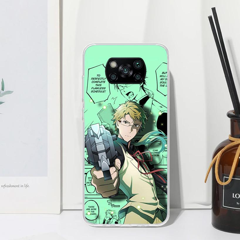Чехол для телефона Bungo Stray Dogs Manga для Xiaomi Poco X7 X6 X5 M7 M8 Pro F7 Ultra Redmi 15C 15 13C 13 12C 12 10 10C 10A Художественные Fundas P