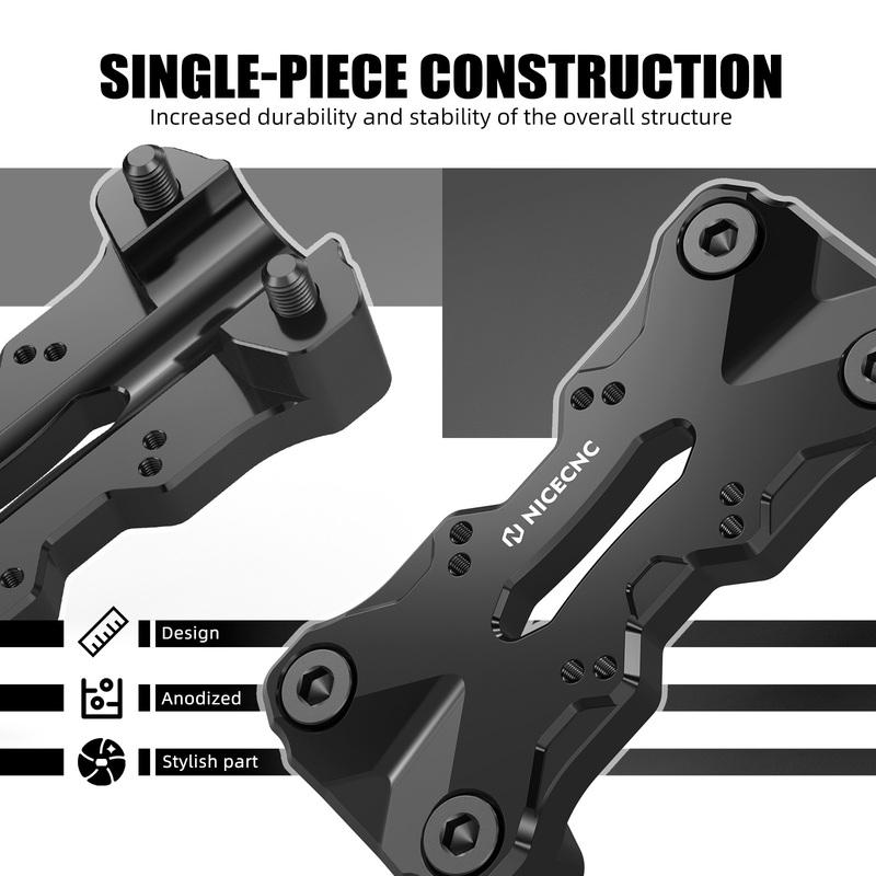 For Yamaha Tenere 700 T700 XTZ700 2019-2024 Handlebar Top Clamp With AMPS Pattern T7 Rally Edition 2020-2024 World Raid 2022