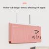 1 шт., настенный беспроводной Wi-Fi маршрутизатор, полка для хранения, настенный органайзер, кабельный кронштейн, кронштейн для питания, АБС-пластик, коробка для домашнего декора
