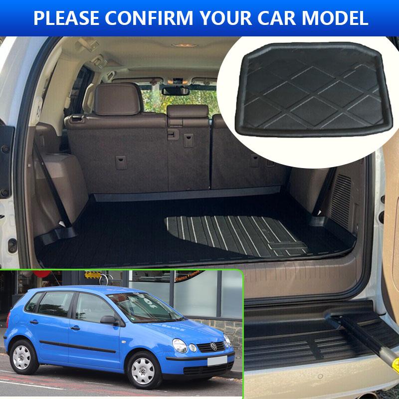 Коврик в багажник автомобиля для VW Volkswagen Polo 4 MK4 9N Vivo 2001~2009 2007 2008 термостойкий коврик для хранения автоаксессуаров