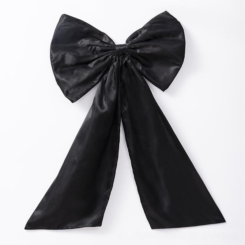 Extra Large Red Bow Christmas Tree Topper Satin Bow With Long Streamers For Home Wedding Party Door Decoration