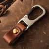 Genuine Leather Business Key Ring Leather Keychain Car Keychain Car Key Holder Keys Organizer