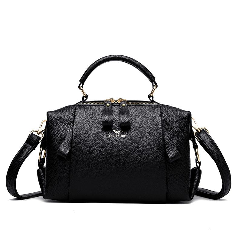 New Style Pillow Bag Genuine Leather Bag Women's Fashionable One Shoulder Crossbody Bag Handbag