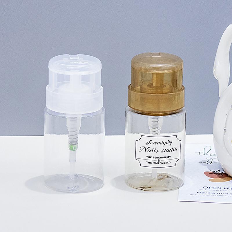 Пустой дозатор для жидкого УФ-геля для ногтей, лак для ногтей, чистый флакон, средство для снятия лака
