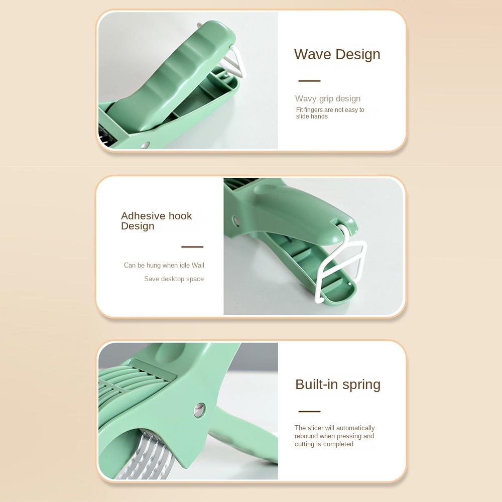 Удобная ручка, портативный салатный резак, нескользящая ручка, измельчитель овощей, банан