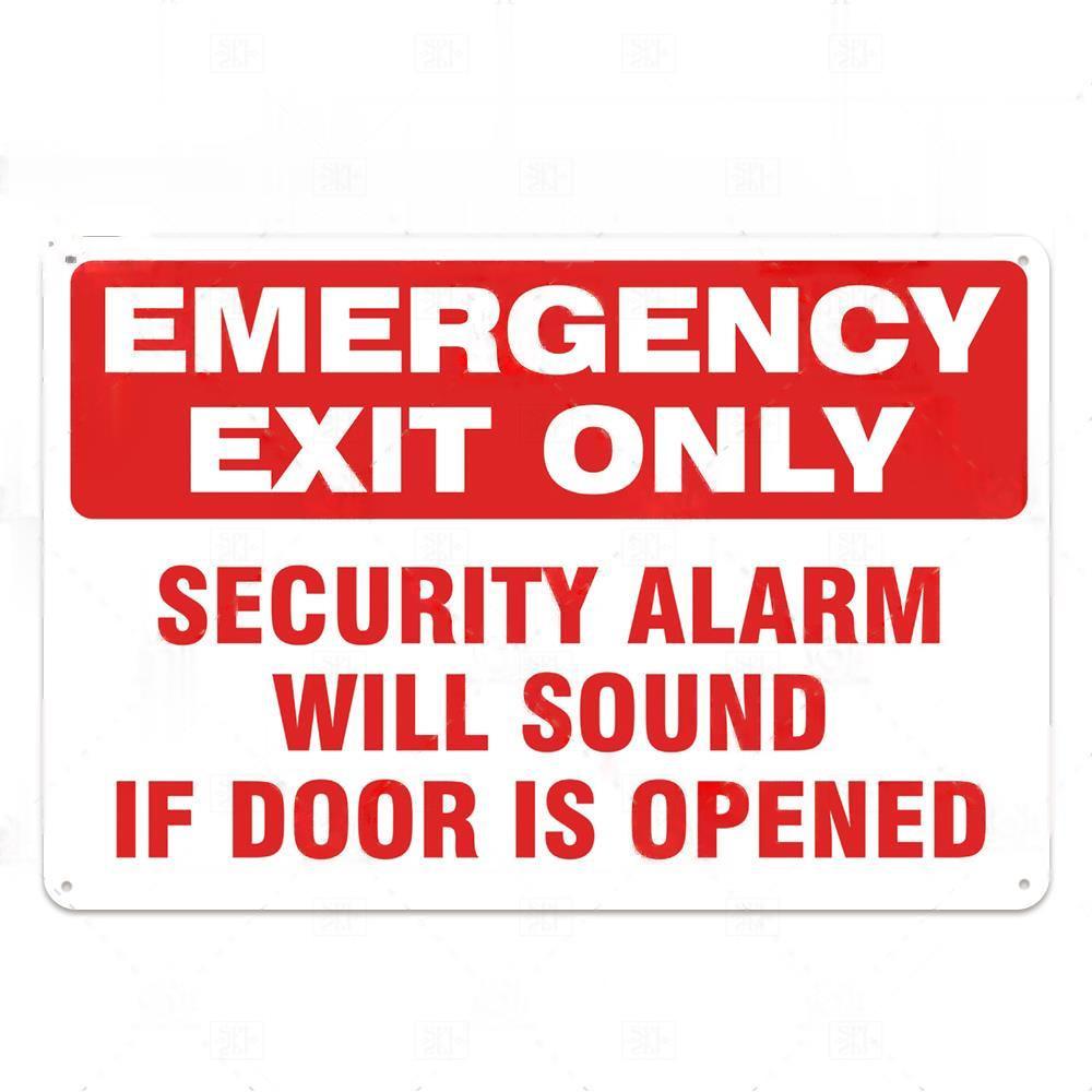 Предупреждающий металлический знак «Посторонним вход запрещен», металлический знак, знак видеонаблюдения, настенный декор, знак для двора, металлические знаки «Вход запрещен»