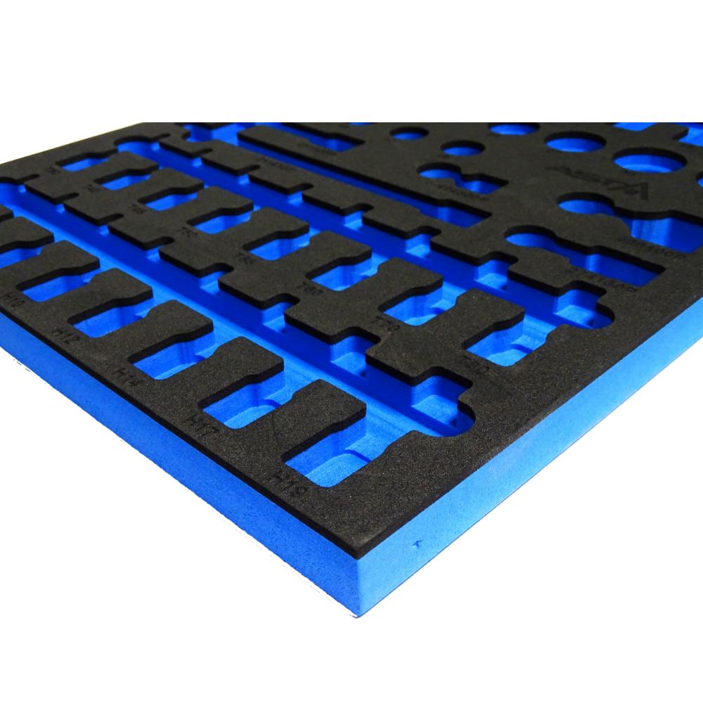 EVA foam insert for 1/2' impact wrenches for tool trolley, Asta