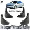 Передние и задние литые автомобильные брызговики для VW Passat B7 2011 2012 2013 2014 Брызговики Брызговики Брызговики