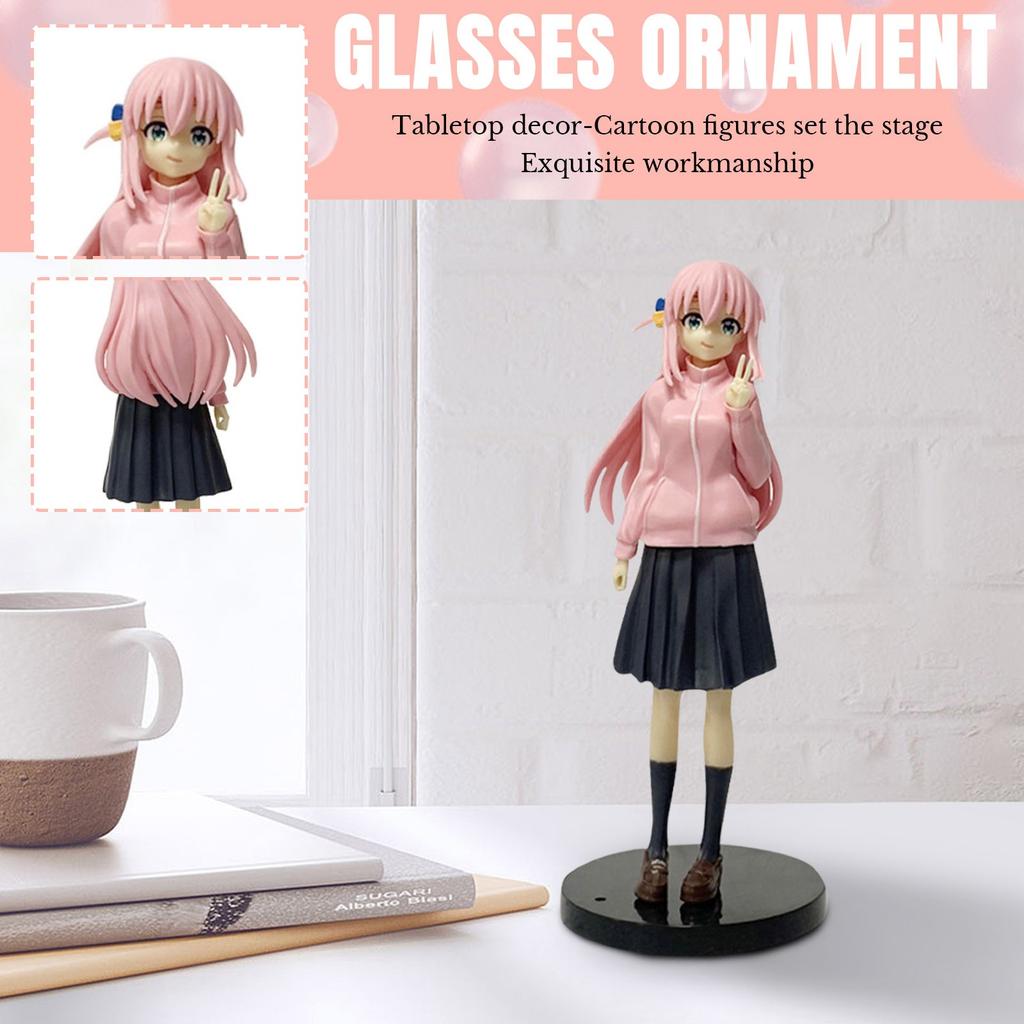 Lonely Rocks Cute Gotos Solos Second Gen Beauty Girl Tides Play Model Anime Hand Puppet Ornament Gift Jingpins
